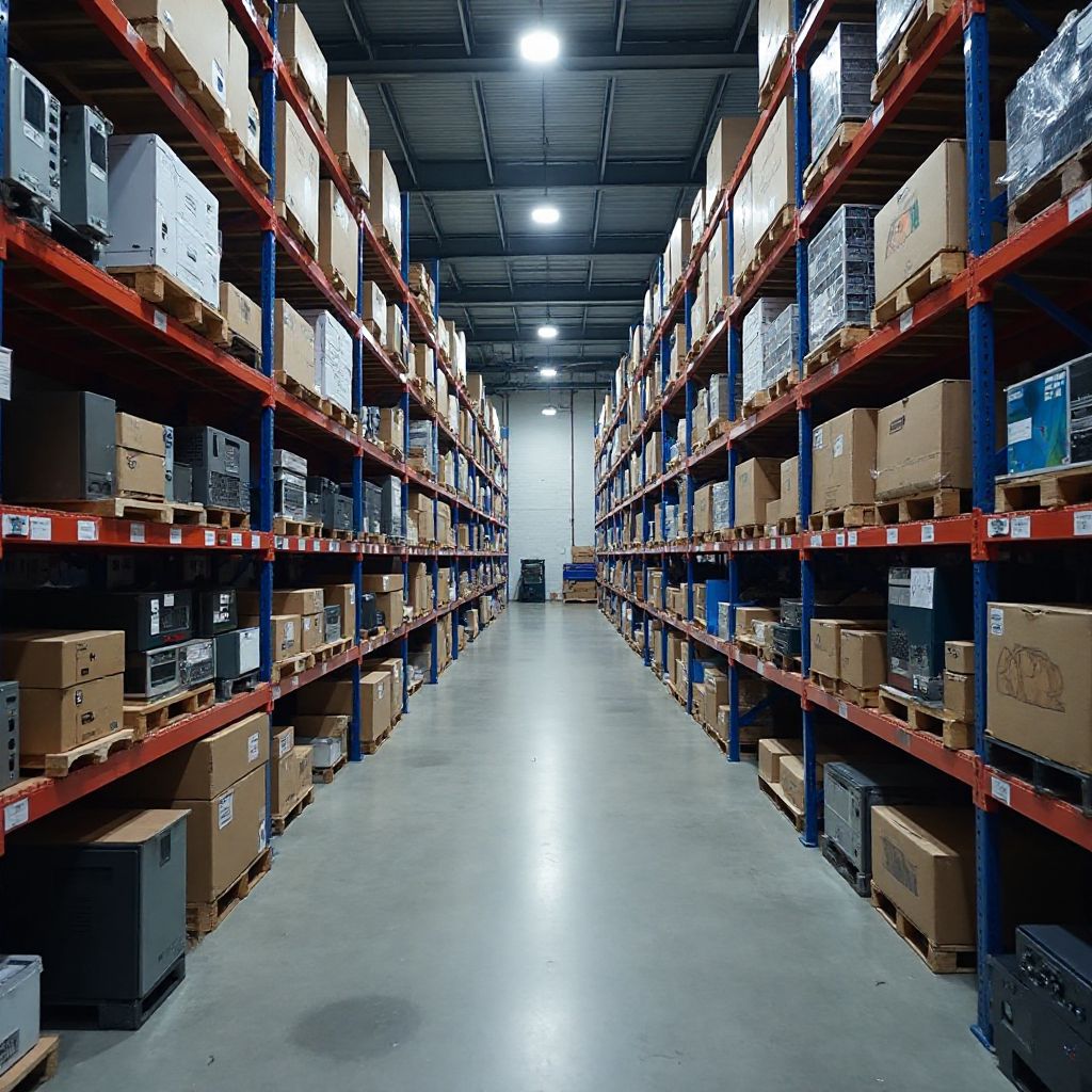 Quality parts inventory and storage